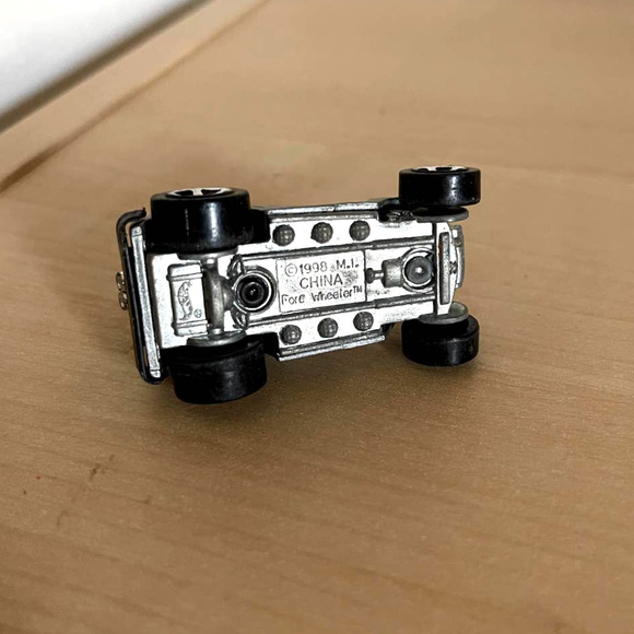 Hot Wheels 1998 Fore Wheeler Silver Hot Rod Golf Cart Vintage Diecast Used - Picture 12 of 12